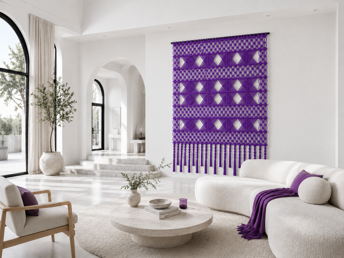 Dekoracja ścienna WALLART Fiolet