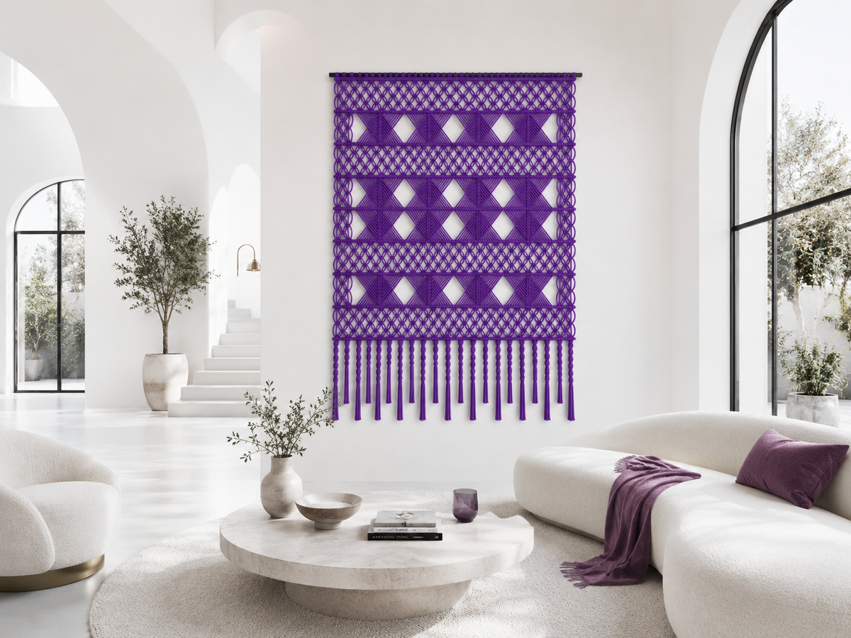 Dekoracja ścienna WALLART Fiolet